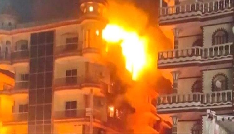 مصر..17 إصابة في حريق هائل بمصيف جمصة