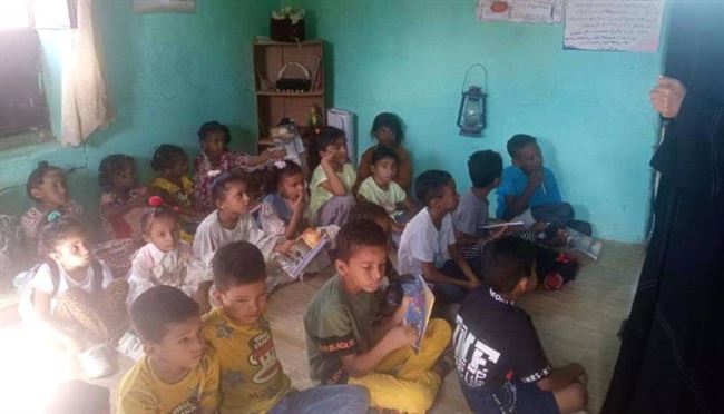 جمعية المستقبل التنموية الاجتماعية تنفذ دروس لتقوية الطلاب في الكود ابين
