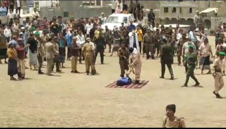 يافع: تنفيذ حكم الإعدام بقاتل  الأستاذ حسين البطاطي وسط إجراءات أمنية مشددة