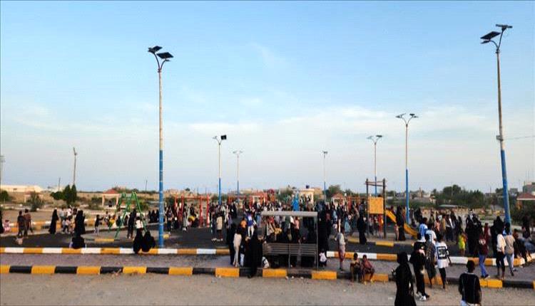فرحة في أبين بعودة ساحة الشهداء بعد إعادة تأهيلها بدعم من صندوق النظافة