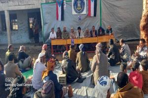 مديرية الحد تواصل اعتصامها السلمي المفتوح وتستعرض الواقع الصحي وتؤكد دعمها للانتصارات الجنوبية