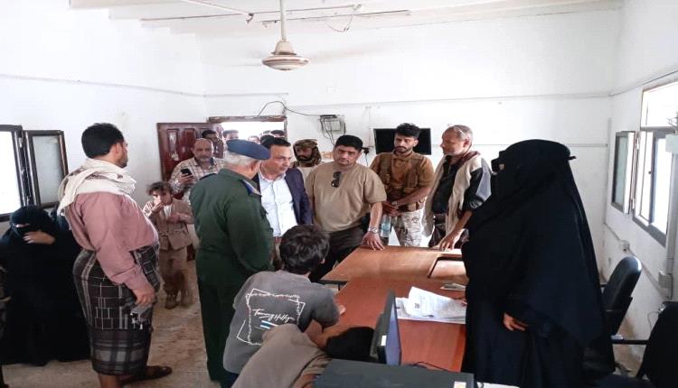 مدير عام أمن محافظة أبين يستقبل مدير عام التوجيه المعنوي والعلاقات العامة بوزارة الداخلية 