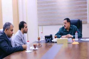 مدير أمن عدن يبحث مع الصليب الأحمر سبل تعزيز الدعم الإنساني للسجون