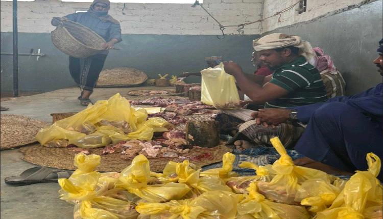قبيلة آل عون الكثيرية تنفذ اكبر مشروع اضاحي للعام الحادي و العشرين في حضرموت