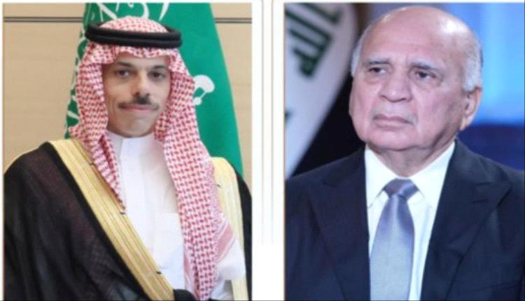 وزيرا خارجية السعودية والعراق يبحثان تداعيات الهجمات العسكرية الإسرائيلية على إيران