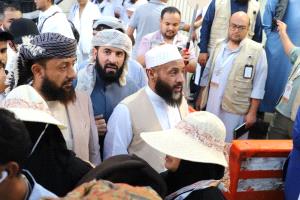 وزير الأوقاف والإرشاد يدشّن عملية تصعيد حجاج بلادنا إلى المشاعر المقدسة 