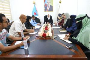 اغاثية المجلس الانتقالي تقف أمام المشهد الإنساني المتدهور في محافظات الجنوب