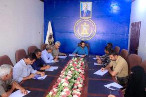 انتقالي شبوة يناقش تقارير الإنجاز خلال النصف الأول من العام الجاري