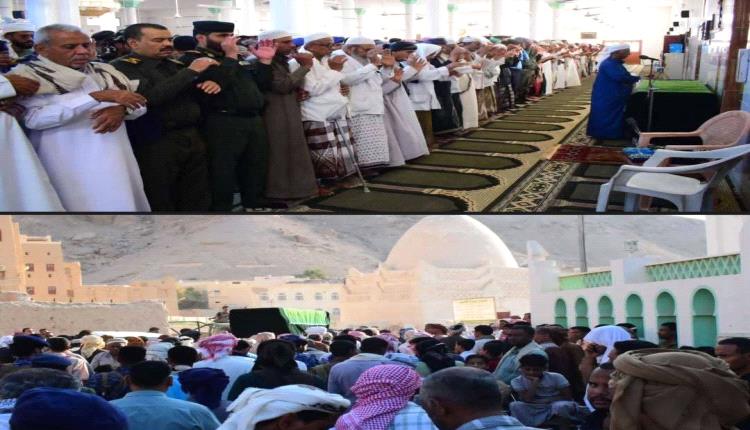 تشييع رسمي وشعبي لجثمان الشهيد البطل الجندي محمد عبدالقادر العامري بسيئون
