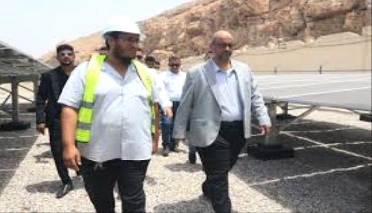 تدشين المرحلة الثانية من مشروع مركز انزال خلف في المكلا  