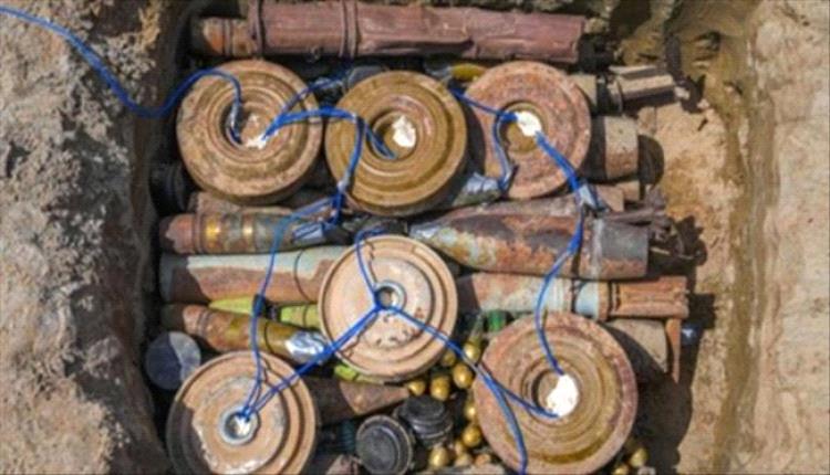 مسام يعلن أتلاف أكثر من 5 آلاف مادة متفجرة في أبين