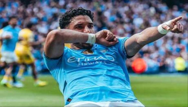 عمر مرموش يطارد أول لقب له مع مانشستر سيتي في نهائي كأس الاتحاد ا..
