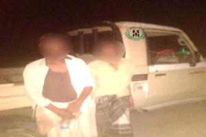 حزام أبين يُطيح بعصابة سرقات خطيرة قادمة من الحديدة