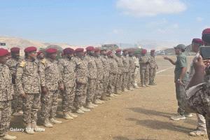 قائد ألوية الدعم والإسناد يتفقد الجاهزية القتالية للواء الرابع دعم وإسناد