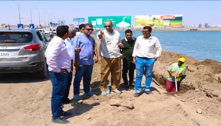 مدير مياه عدن والسفيرة الفرنسية يطلعان على مشاريع وتدخلات منظمة تراينجل في قطاع المياه