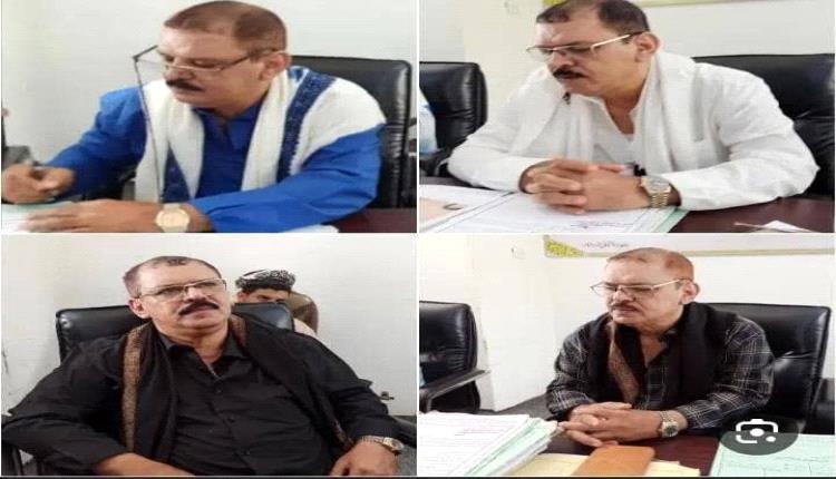 القائد محمد علي الحوشبي يعزي في وفاة رئيس محكمة المسيمير القاضي خالد محسن علي