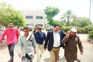 فريق التوجيه والرقابة الرئاسي يزور مركز البحوث الزراعية بالكود بمحافظة أبين ويطلع على سير العمل وأهم الاحتياجات