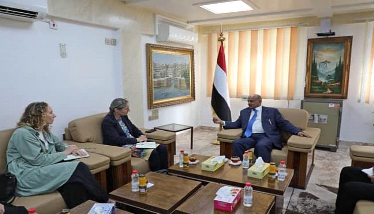 محافظ البنك يبحث مع سفيرة هولندا علاقات التعاون دعم الاستقرار الاقتصادي 