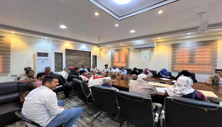 محلي الشيخ عثمان يفتح مظاريف (7)مشاريع خدمية ضمن البرنامج الاستثماري