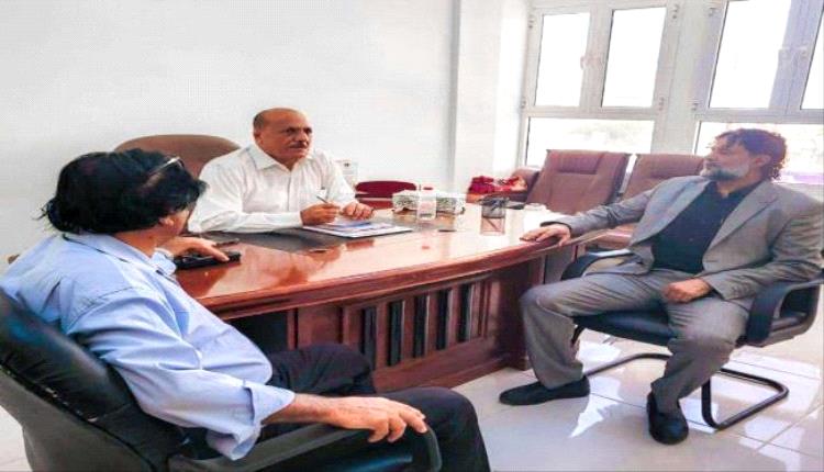 القائم بأعمال رئيس الجمعية الوطنية يستقبل عبدالناصر البعوه (ابو همام)