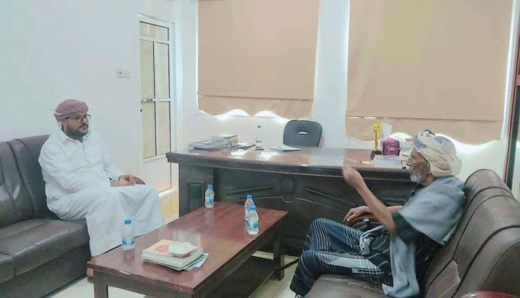 القائم بأعمال رئيس تنفيذية انتقالي حضرموت يلتقي المقدم باسلوم