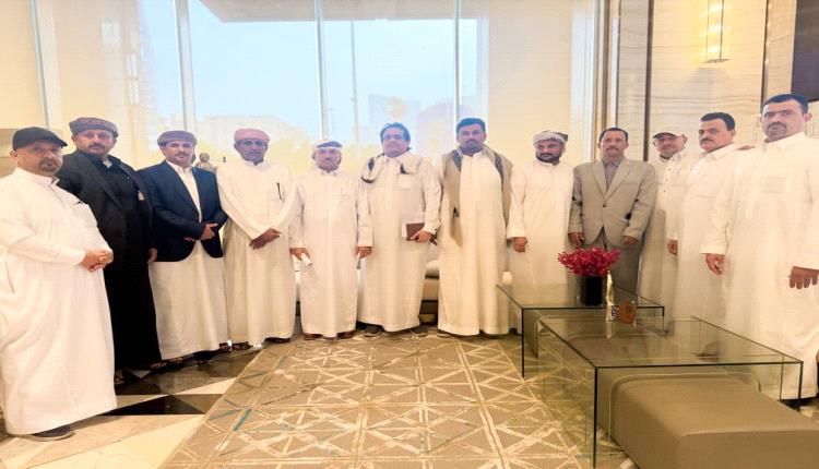 القائد صلاح الشنفرة يلتقي شخصيات من شبوة وأبين لمناقشة ترتيبات المرحلة القادمة 