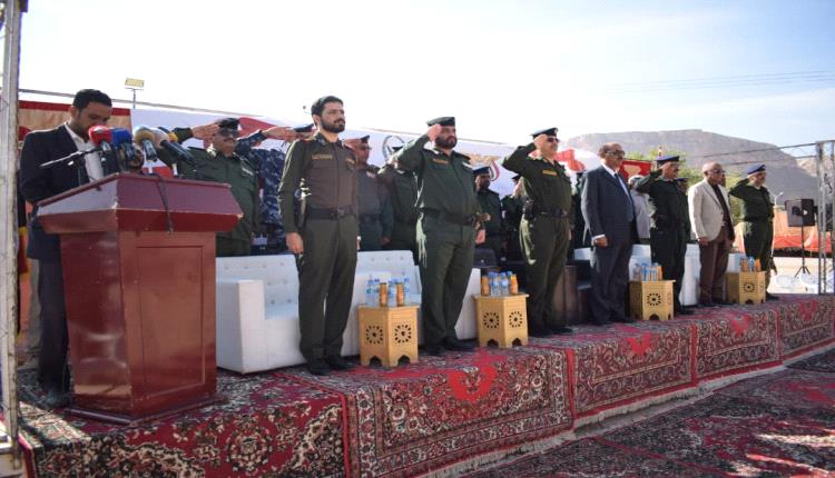 تدشين دمج قوات النخبة الحضرمية في الأجهزة الأمنية بوادي وصحراء حضرموت 