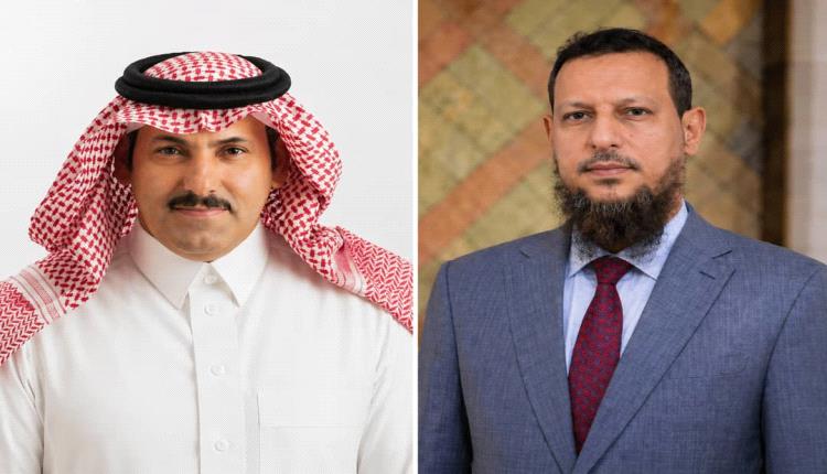 المحافظ شيخ يلتقي السفير السعودي ويشيد بدعم المملكة للعاصمة عدن