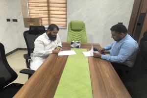 بنك القطيبي الإسلامي يوقّع مذكرة تفاهم مع مؤسسة مظلة التنموية لتمكين الشباب