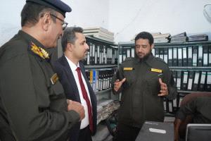 المحافظ "الحالمي"  يفتتح فرعاً جديداً للأحوال المدنية والسجل المدني بمديرية تبن لحج