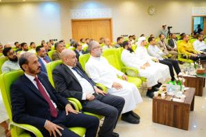 الاشول وباناجه يدشّنان تحول بنك القطيبي الإسلامي إلى بنك شامل بعدن 