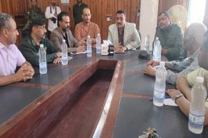 خلال ترؤسه أول اجتماع للمكتب التنفيذي بالمديرية..
الداؤودي