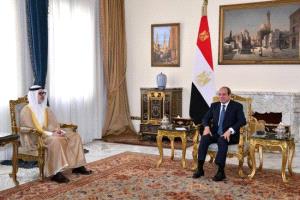 السيسي: أمن الكويت والعرب امتداد طبيعي لأمن مصر القومي..