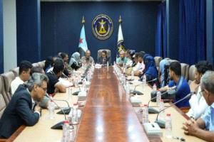 أمانة الانتقالي تبحث مع هيئة التخطيط تعزيز أداء المجلس