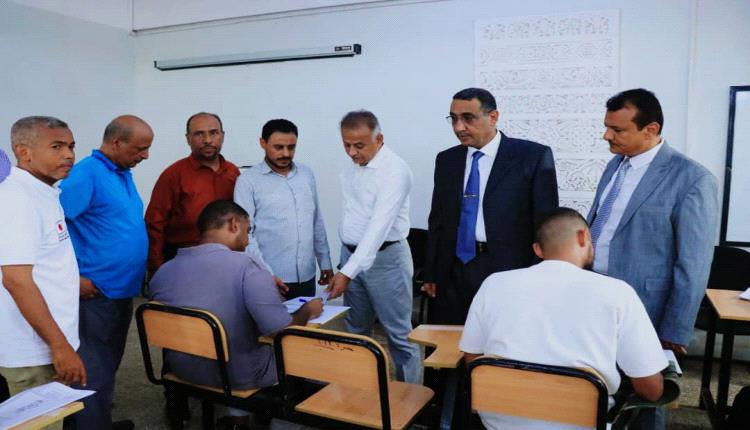 تدشين الاختبارات الوزارية للتعليم الفني والمهني في المحافظات المحررة