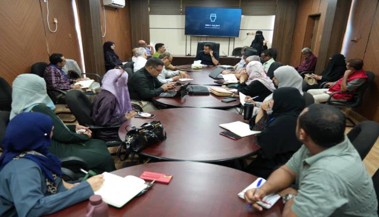 إجتماع في عدن يناقش الوضع الوبائي الراهن وتعزيز جهود الإستجابة 