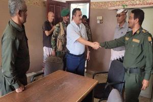 "الداؤودي" يؤكد على أهمية الإنضباط ورفع الجاهزية الأمنية لأقسام الشرطة بالمديرية