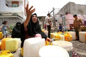 أزمة مياه خانقة تفتك بالعاصمة عدن