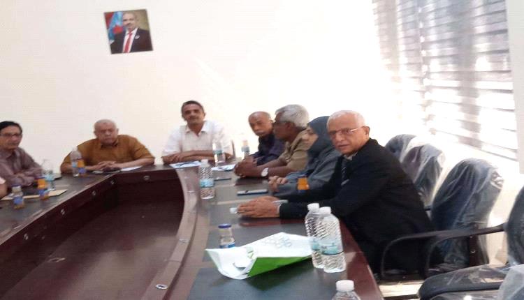 الهيئة الإدارية لمجلس المستشارين تعقد اجتماعًا استثنائيًا وتؤكد أهمية الحشد الجماهيري في ردفان