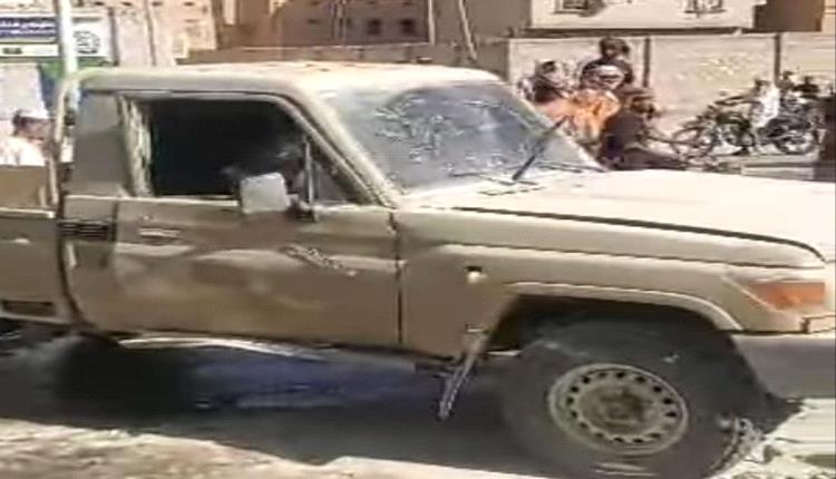 انفجار عبوة ناسفة في طقم عسكري لـدرع الوطن بسيئون