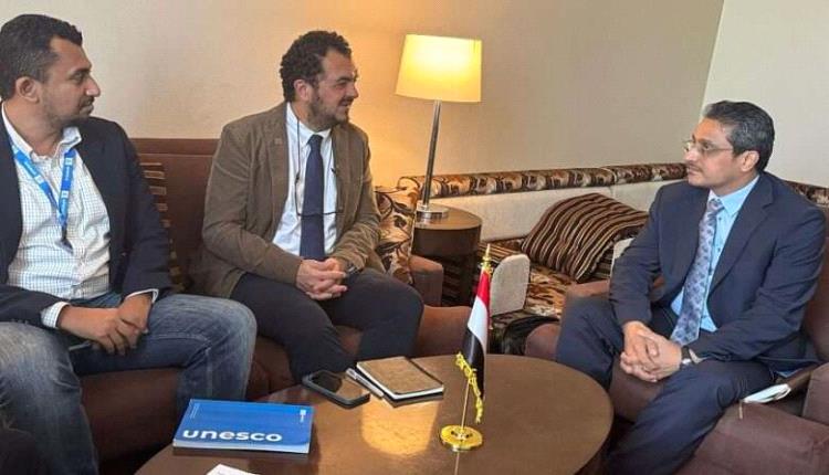 وزارة الثقافة ومنظمة الأمم المتحدة للتربية والعلم والثقافة تبحثان تعزيز حماية التراث الوطني