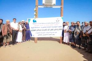 برعاية المحافظ بن الوزير : مؤسسة كهرباء شبوة تدشّن تشغيل التيار الكهربائي لمناطق وادي مرخة السفلى