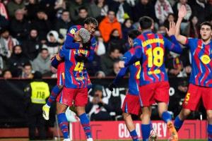 برشلونة يتلقى دفعة كبيرة قبل نصف نهائي كأس ملك إسبانيا