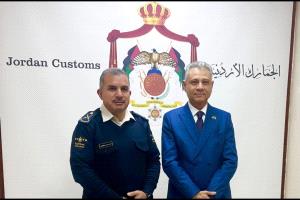 السفير فقيرة يبحث مع مدير عام دائرة الجمارك الاردني تعزيز التعاون في المجال الجمركي