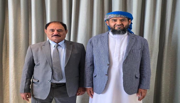 المحرّمي يلتقي محافظ الضالع لمناقشة مستجدات الأوضاع الأمنية والخدمية في المحافظة