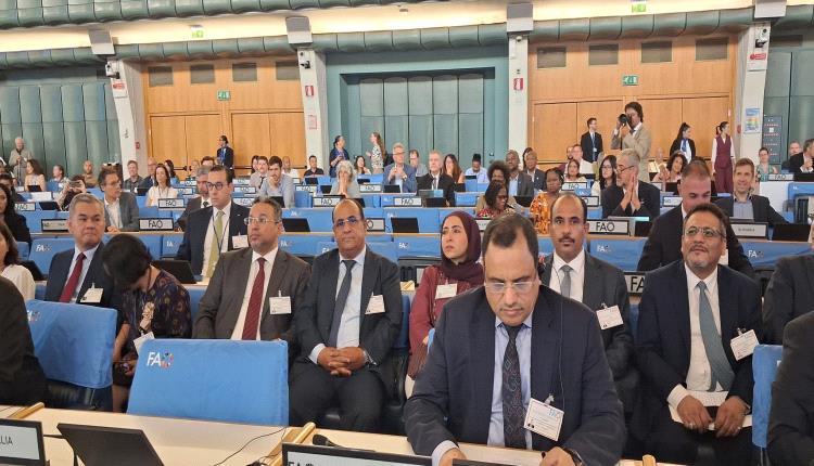 وزير والزراعة والري والثروة السمكية يشارك في الجلسة الافتتاحية لمؤتمر منظمة الفاو العالمي للزراعة الذكية 