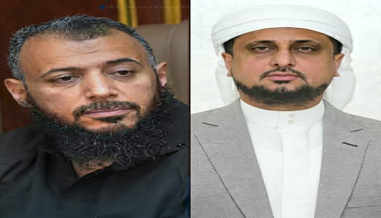 الشيخ عبد العزيز العقربي يهنئ رياض الصبيحي بمناسبة تعيينه مديراً عاماً لمديرية التواهي