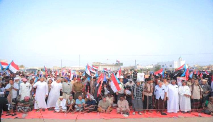 المهرة تجدد العهد في فعالية جماهيرية حاشدة في ذكرى 7 يوليو تحت شعار "رفضًا للوصاية الخارجية والاحتلال"