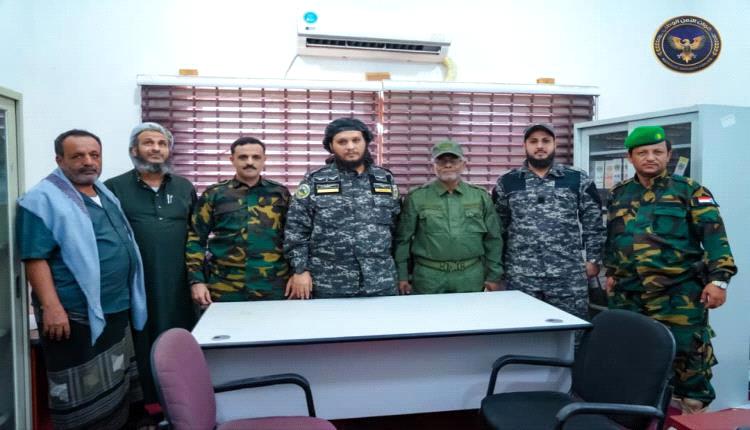 تسليم قيادة قوات حراسة المنشآت بالعاصمة عدن مهامها ومقرها الجديد