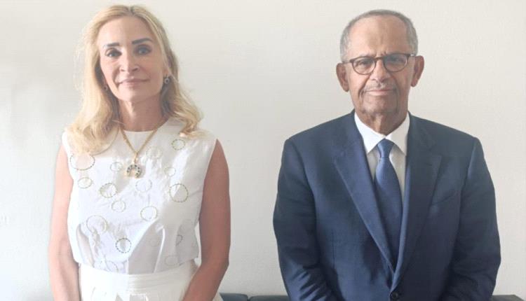 السفير مجور يستعرض مع مسؤولة سويسرية مستجدات الاوضاع في اليمن 